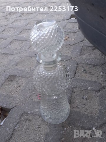 Стъклени гарафи лот, снимка 6 - Декорация за дома - 38504719