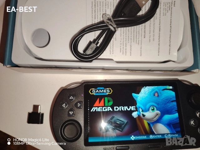 🎮 2025 SF3000 Ретро Преносима Игрова Конзола, снимка 4 - Други игри и конзоли - 51435499