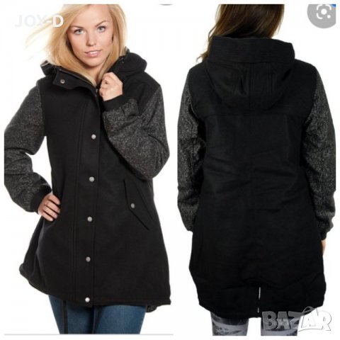 Adidas вълнено палто,зимно дълго яке, снимка 3 - Палта, манта - 27254711