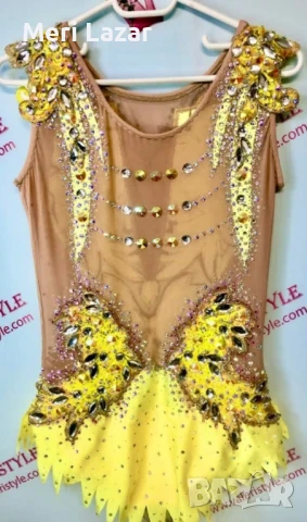 Трико за художествена гимнастика , снимка 3 - Художествена гимнастика - 51038278