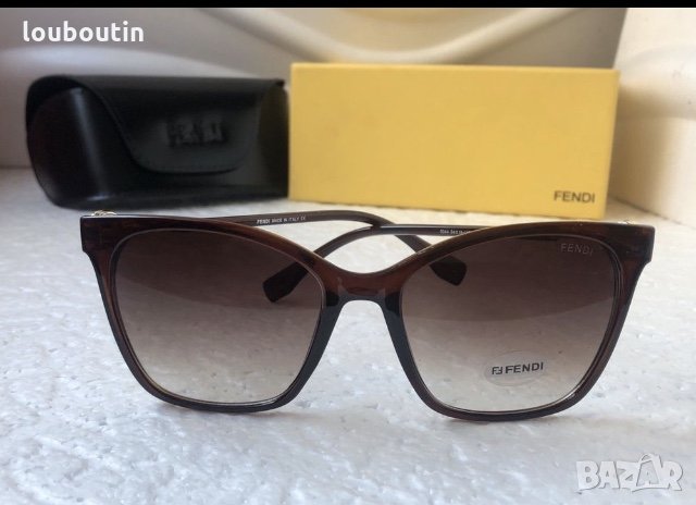 Fendi 2020 дамски слънчеви очила с лого, снимка 2 - Слънчеви и диоптрични очила - 28386559