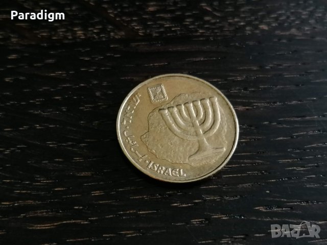 Монета - Израел - 10 агори | 1999г., снимка 2 - Нумизматика и бонистика - 27676502