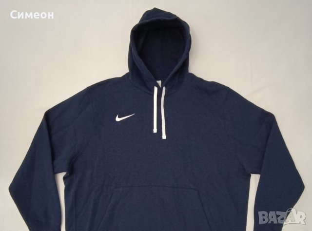 Nike Sportswear Fleece Hoodie оригинално горнище 2XL Найк памук суичър, снимка 2 - Спортни дрехи, екипи - 43835493
