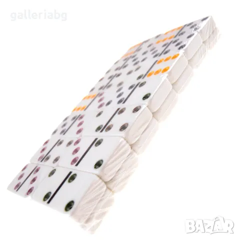 Игра на домино в метална кутия, снимка 4 - Домино - 49325269