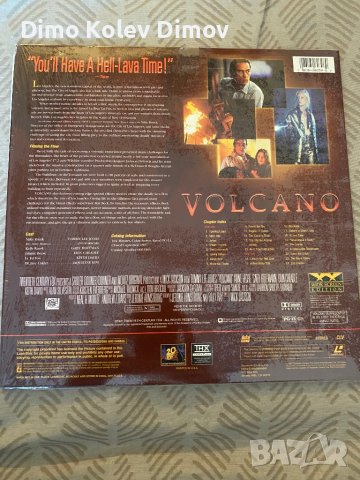 Laserdisc "Volcano" NTSC, снимка 2 - Други жанрове - 43863311