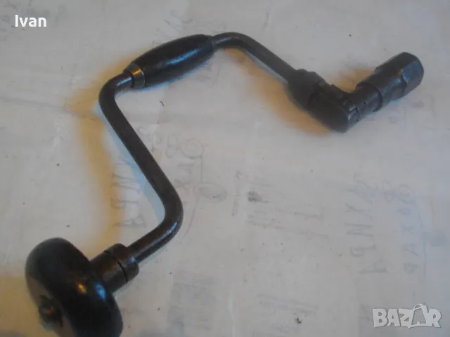 НЕМСКИ ФРГ РЪЧНА БОРМАШИНА ДРЕЛКА МАТКАП С РЕВЕРС СТАРО КАЧЕСТВО ОТЛИЧНА ЗАХВАТ 13мм , снимка 8 - Бормашини - 48397079