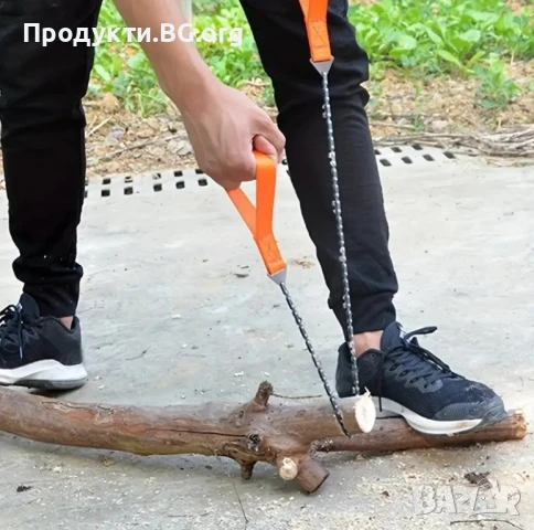 Професионална ръчна трион верига от волфрамова стомана – здрава, остра и преносима, снимка 3 - Други инструменти - 50778328