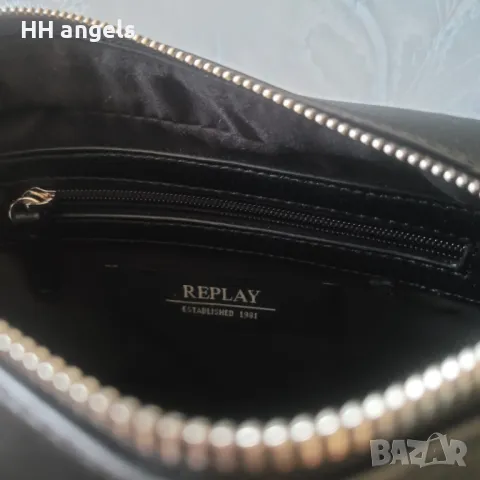 Replay чисто нова черна чанта, снимка 4 - Чанти - 49991688