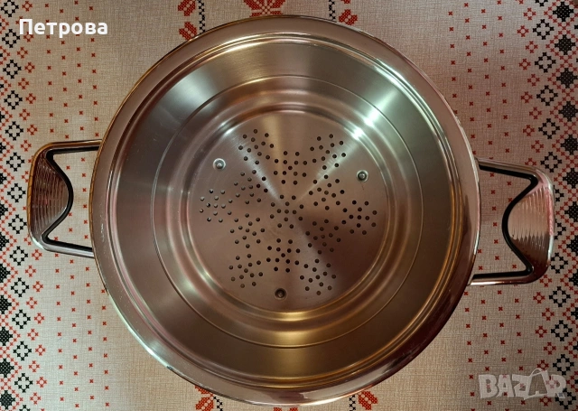 Сито съд на фирма Zepter , снимка 5 - Съдове за готвене - 53565021