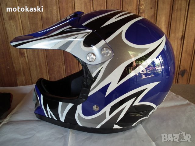 HJC LTX4 Azolite мото шлем каска за мотокрос, снимка 3 - Аксесоари и консумативи - 33349468