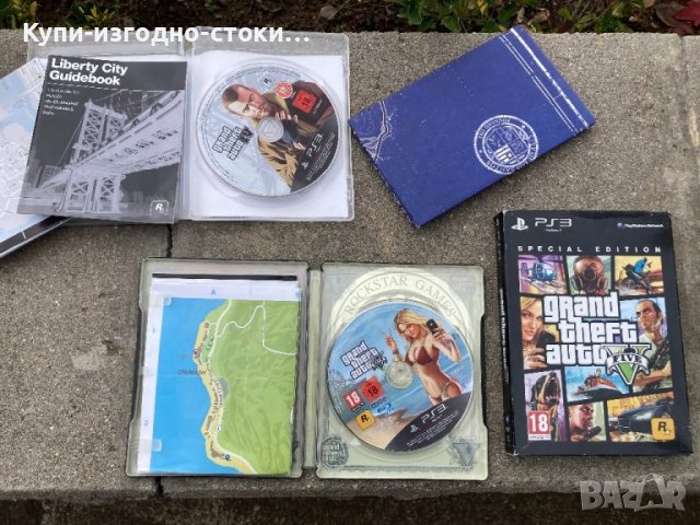 GTA5 Special Edition и GTA IV за PS3, снимка 3 - Игри за PlayStation - 43092914