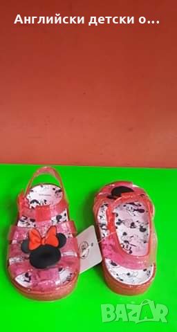 Английски детски сандали-силиконовиMINI MOUSE, снимка 5 - Детски сандали и чехли - 33166065