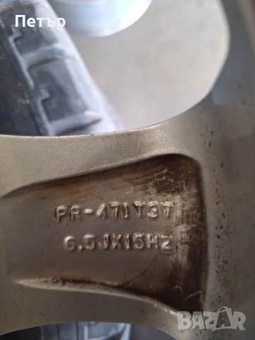 АЛУМИНИЕВИ ДЖАНТИ ЗА ХОНДА МИЦУБИШИ МАЗДА ТОЙОТА 5Х114,3-15 цола, снимка 6 - Гуми и джанти - 51961649