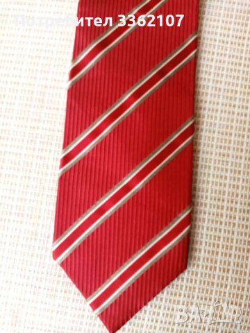 червена копринена вратовръзка Royal Class 