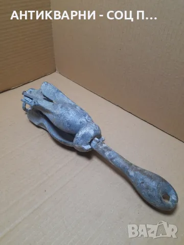 Стара Метална Згъваема Котва Тегло 3.300кг., снимка 4 - Антикварни и старинни предмети - 48911363