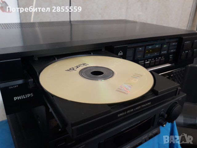 Philips CD 460 плеър  TDA-1541, снимка 2 - Аудиосистеми - 31611819