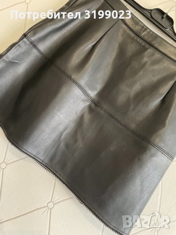 Кожена пола, снимка 3 - Поли - 34834058