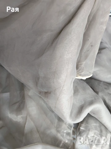 Тънко перде / завеса органза 3 броя , снимка 14 - Пердета и завеси - 51027192