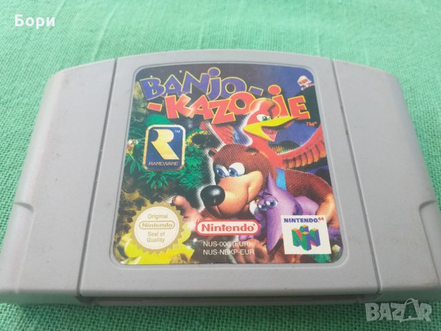 BANJO KAZOOIE  Nintendo 64, снимка 2 - Игри за Nintendo - 33646484