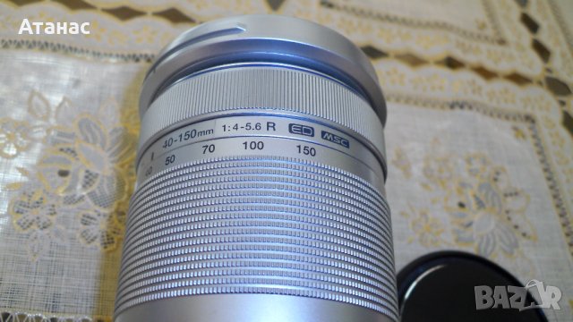 Обектив Olympus M.Zuiko Digital ED 40-150mm f/4.0-5.6  R  MSC, снимка 5 - Обективи и филтри - 39562556