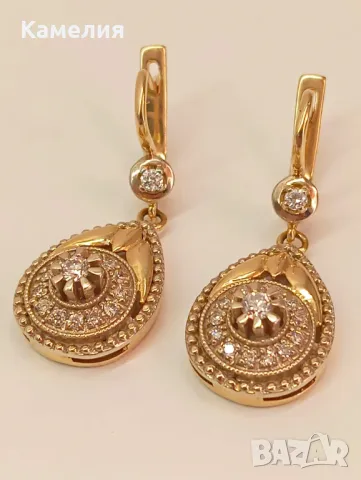 Руско злато , снимка 5 - Обеци - 49480421