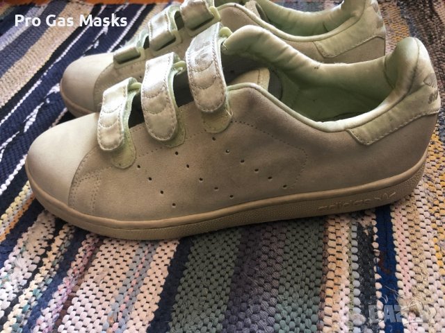 Оригинални Маратонки Adidas Stan Smith само за 25 лв. 41 1/3 номер 260 см. Естествена Кожа Велур.  Н, снимка 8 - Маратонки - 36766270