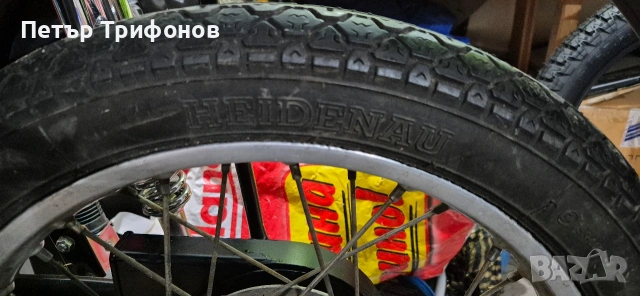 Капли със гуми за Simson , снимка 2 - Гуми и джанти - 53410045