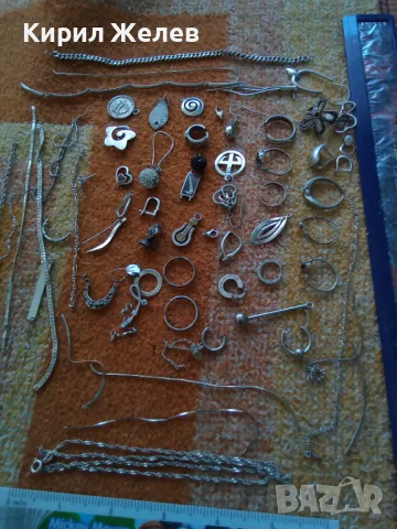 100 грама сребърни накити за поправка за реставрация за части или за материал 50636, снимка 5 - Колиета, медальони, синджири - 50242644