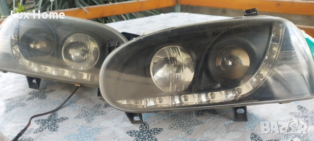 Фарове с лупи за Голф 3, снимка 3 - Части - 53576045