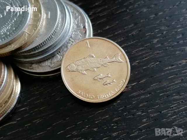Монета - Словения - 1 толар | 2000г., снимка 2 - Нумизматика и бонистика - 28713777