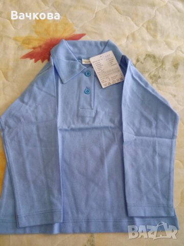  Трикотажна блузка с дълъг ръкав (86-92 см), снимка 5 - Бебешки блузки - 28744627