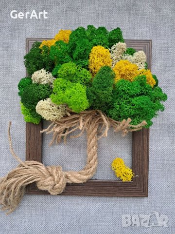 Арт пано "Дървото на живота" от скандинавски мъх, снимка 8 - Декорация за дома - 37545004