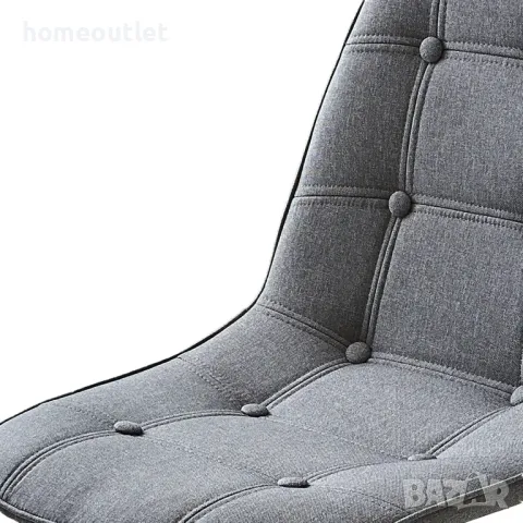 Офис стол / Стол за бюро C-K-DC-0099GY, снимка 2 - Столове - 35043497