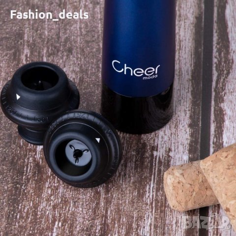 Нова въздушна помпа за съхранение на вино Уплътнител Вакуум за бутилка, снимка 6 - Други - 36883578