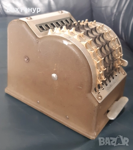 Стара механична сметачка , снимка 4 - Нумизматика и бонистика - 52234623