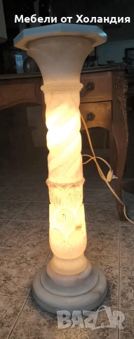 Испанска светеща колона от алабастър, снимка 12 - Декорация за дома - 53415363