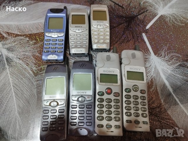 Ретро телефони Сони батерии те са за рециклиране без зарядни , снимка 3 - Sony - 43970104