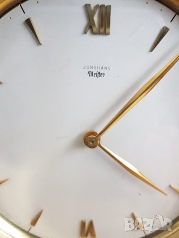 Стар луксозен настолен часовник Junghans Meister, снимка 11 - Антикварни и старинни предмети - 32500246