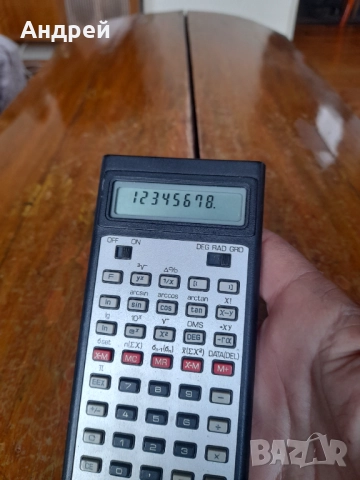 Стар калкулатор MR 610, снимка 4 - Антикварни и старинни предмети - 52066778