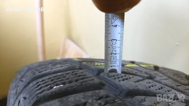 Продавам 4бр. зимни гуми BRIDGESTONE BLIZZAK LM80 Evo 225/65/17, снимка 4 - Гуми и джанти - 47505671