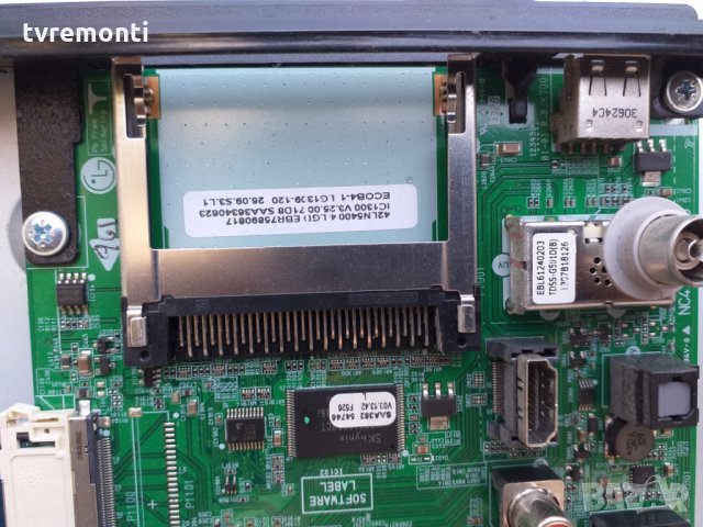 MAIN BOARD eax64891403 1.1 ebt62385621, снимка 3 - Части и Платки - 26403606