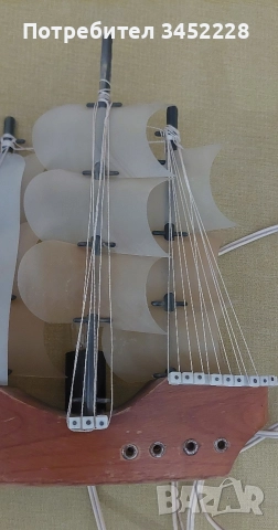 лампа кораб от соца за ценители , снимка 5 - Антикварни и старинни предмети - 52554686