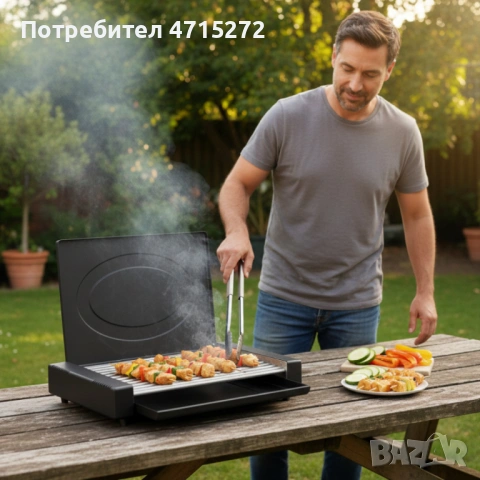 Тип продукт: 8-литров фритюрник; Мощност: 1400W; LED дисплей; Цвят: Черен; Таймер за контрол на темп, снимка 2 - Скари - 53176528