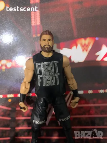 Екшън фигура WWE Kevin Owens Кевин оуенс fight Elite series mattel figure играчка, снимка 10 - Колекции - 48503899