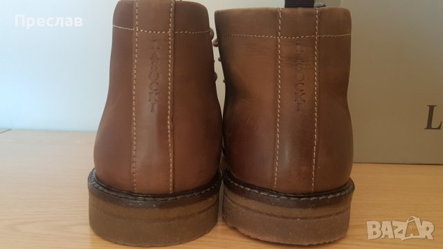 Мъжки боти от набук кафяв цвят, снимка 7 - Мъжки боти - 44062345