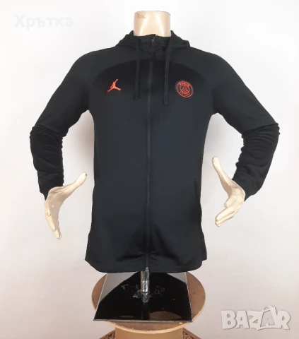 Jordan x PSG - Оригинално мъжко горнище размер M, снимка 2 - Спортни дрехи, екипи - 50580382