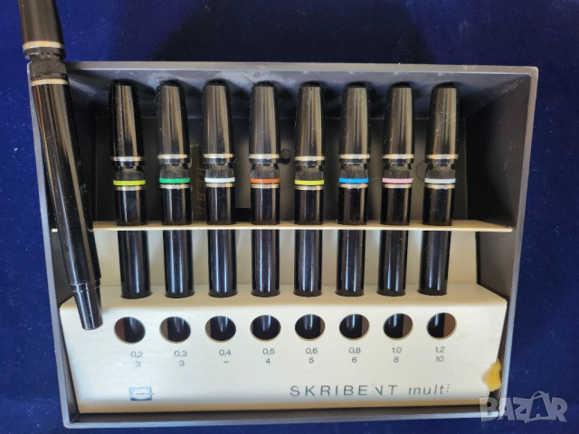 рапидографи немски Scibent Multi Cleo - 8 писци и Staedtler, нови, неползвани(Markant)...., снимка 8 - Ученически пособия, канцеларски материали - 48357389