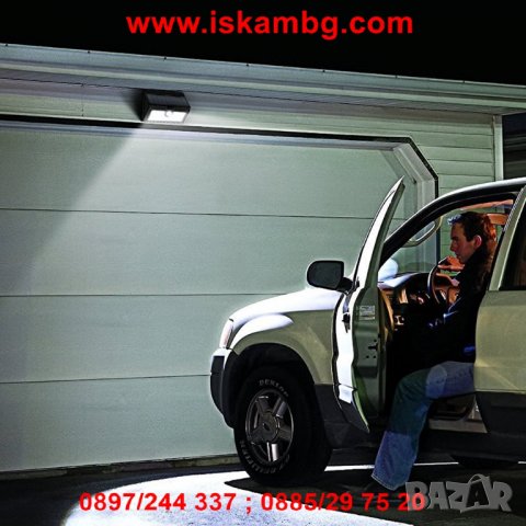 Соларна лампа за стена led диоди и сензор за движение - 1828, снимка 13 - Други стоки за дома - 26835694