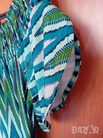 Дълга зелена рокля , снимка 7 - Рокли - 51548435