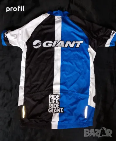 Ново Giant вело джърси М, снимка 3 - Спортни дрехи, екипи - 48675832